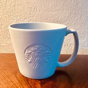 Starbucks Venti Light Gray Ceramic Mug